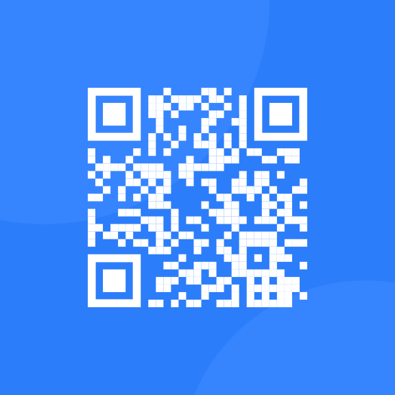 QR code link to the Frontend Mentor website